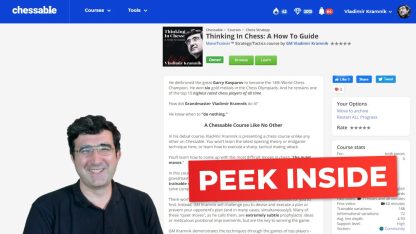 Thinking In Chess: A How To Guide