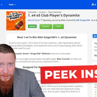 1.e4 e5 Club Player's Dynamite